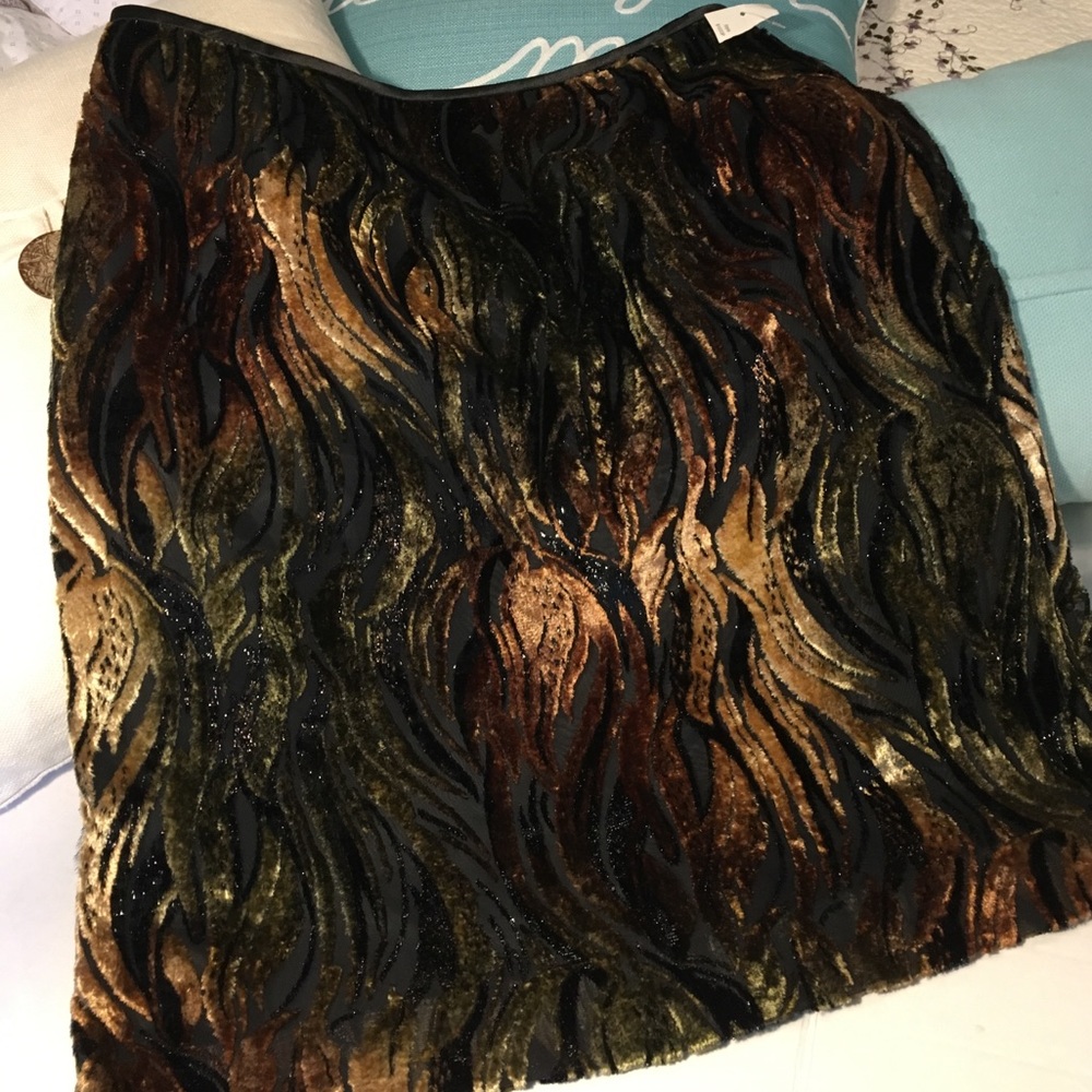 Kasper Faux Fur Skirt ~ 12P - Picture 3 of 8